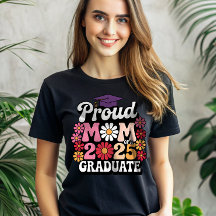 Orgullosa madre de un Boho floral graduado de 2025