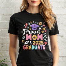 Orgullosa madre de un Boho floral graduado de 2025