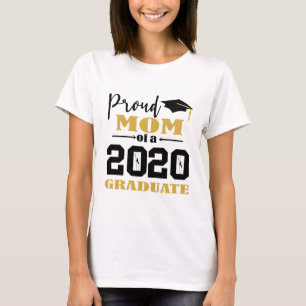 Camiseta Orgullosa madre de un graduado de 2020
