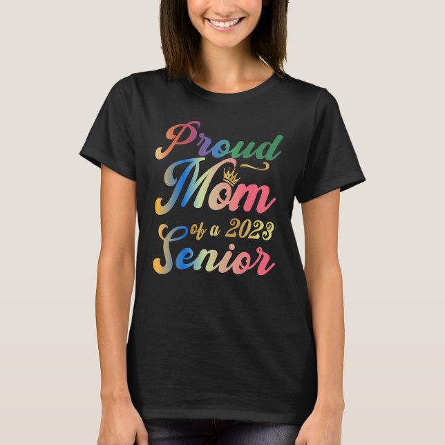 Camiseta Orgullosa madre de un graduado de 2023 1 (Anverso)