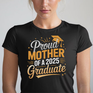 Camiseta Orgullosa madre de un graduado de 2025 - Regalo de