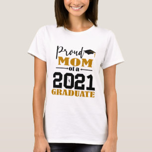 Camiseta Orgullosa madre de un graduado en 2021