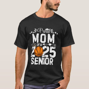 Camiseta Orgullosa Madre De Un Graduado Superior De La Bola