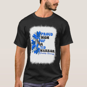 Camiseta Orgullosa Madre De Un Guerrero Del T1D Diabetes Ti
