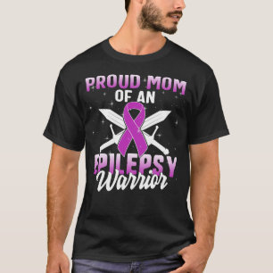 Camiseta Orgullosa Madre De Un Guerrero Epilepsia, Epilepsi