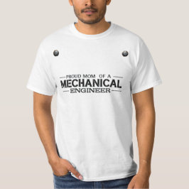 Camiseta Orgullosa madre de un ingeniero mecánico