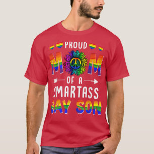 Camiseta Orgullosa madre de un inteligente hijo gay, Noche