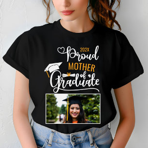 Camiseta Orgullosa madre de un Personalizado de posgrado