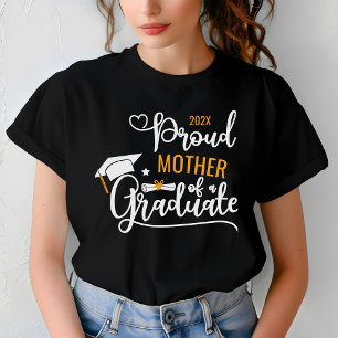 Camiseta Orgullosa madre de un Personalizado graduado
