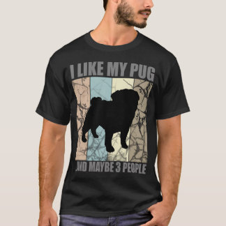 Camiseta Orgullosa Madre De Un Pug Shiba Impresionante