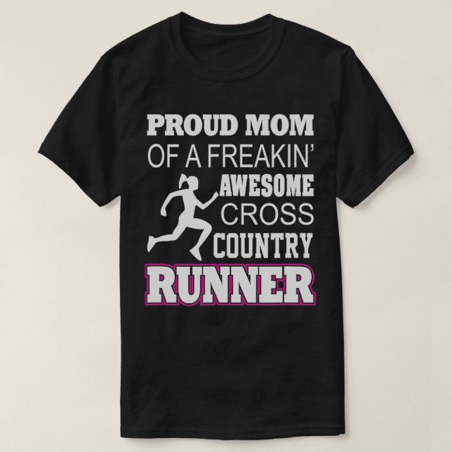 Camiseta Orgullosa madre de una asombrosa travesía campestr (Diseño del anverso)