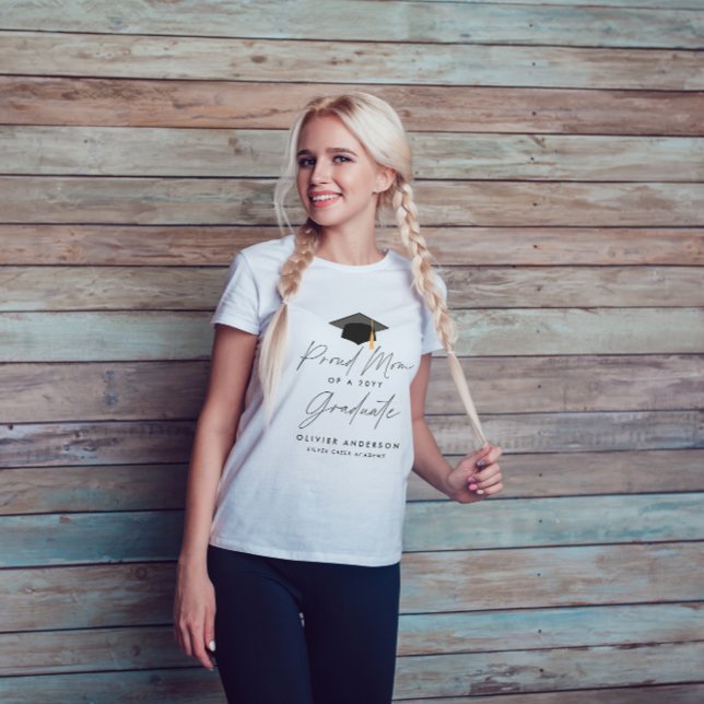 Camiseta Orgullosa madre de una clase de escritura de 20 añ (Subido por el creador)