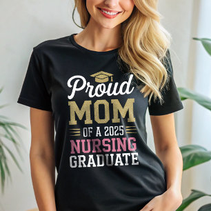 Camiseta Orgullosa madre de una clase de graduados de Enfer