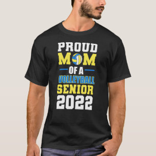 Camiseta Orgullosa Madre De Una Clase Materna De Voleibol D