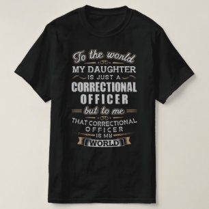 Camiseta Orgullosa madre de una funcionaria penitenciaria