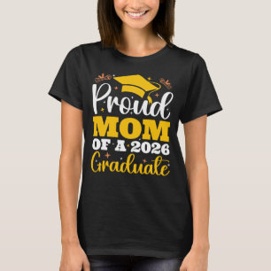 Camiseta Orgullosa Madre De Una Graduación Personalizada 20