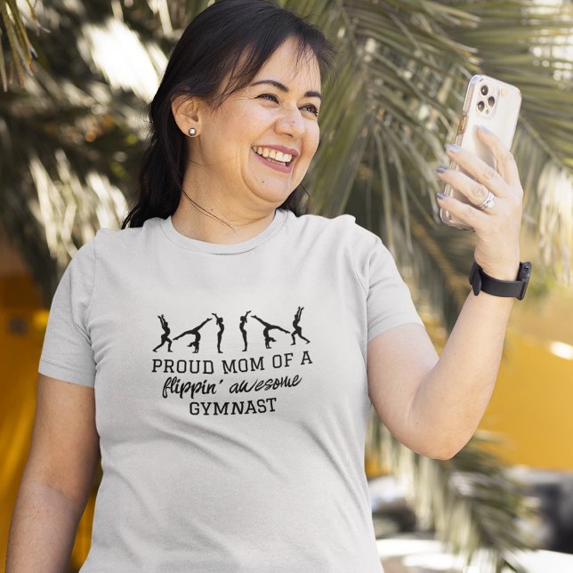 Camiseta Orgullosa madre de una imponente gimnasta filipina (Subido por el creador)