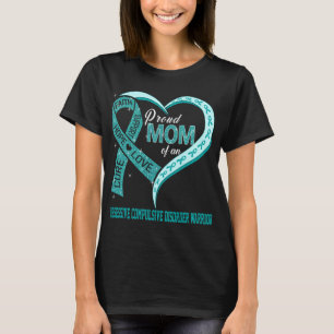 Camiseta Orgullosa Madre De Una Obsesiva Guerra De Trastorn