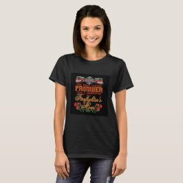 Camiseta Orgullosa madre del bombero