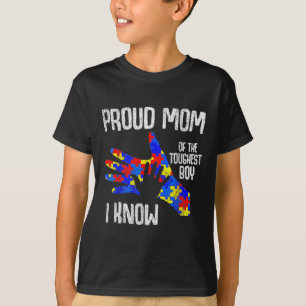 Camiseta Orgullosa Madre Del Niño Más Difícil Que Conozco A