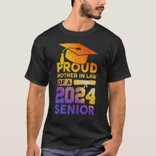 Camiseta Orgullosa Madre En Derecho De Una Clase Superior D
