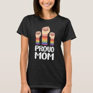 Camiseta Orgullosa madre lesbiana padre del orgullo gay Rai