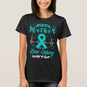 Camiseta Orgullosa Madre LESIÓN DE RODILLA Guerrero