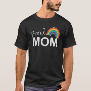 Camiseta Orgullosa madre LGBTQ Mes hija de mamá LGBT