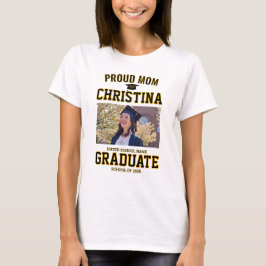 Camiseta Orgullosa madre padre de un estudiante de clase en