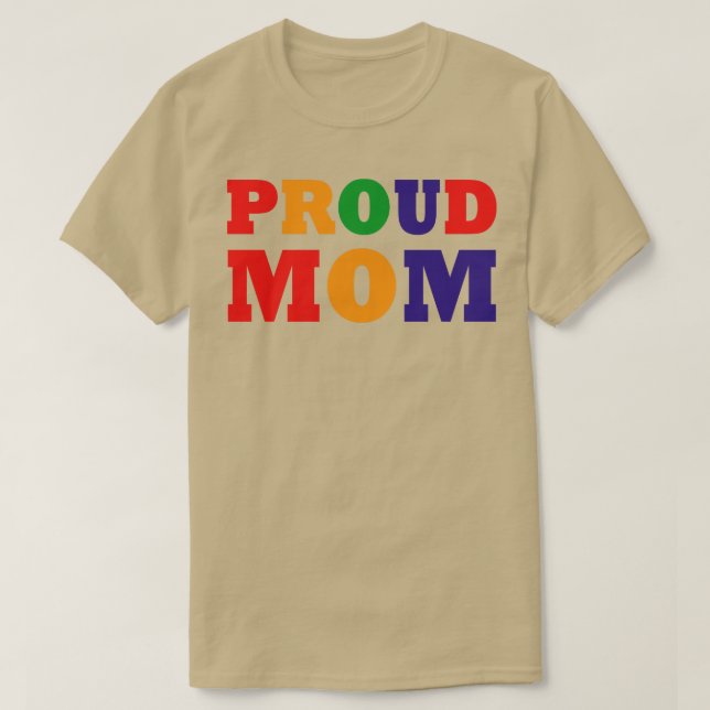 Camiseta Orgullosa mamá 1 (Diseño del anverso)