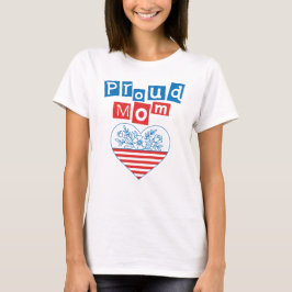 Camiseta Orgullosa Mamá 4 de Julio, Día de la Madre