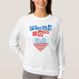 Camiseta Orgullosa Mamá 4 de Julio, Día de la Madre