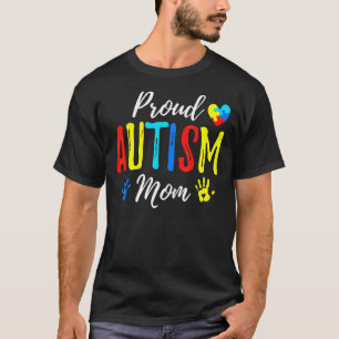 Camiseta Orgullosa mamá Autismo Concordancia con familia