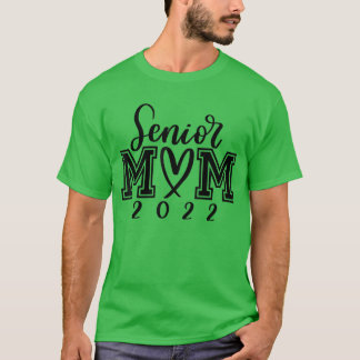 Camiseta Orgullosa Mamá Corazón Corazón Graduada Senior 0