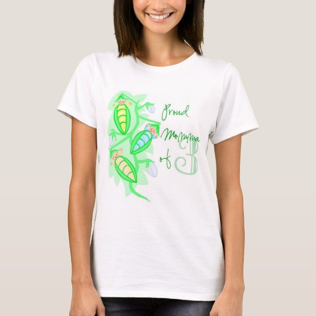 Camiseta Orgullosa mamá de 3 (Anverso)