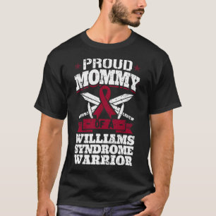 Camiseta Orgullosa Mamá De Awarene, Guerrera Del Síndrome W
