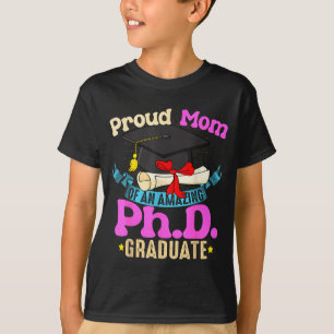 Camiseta Orgullosa mamá de dos gemelos graduados de la clas