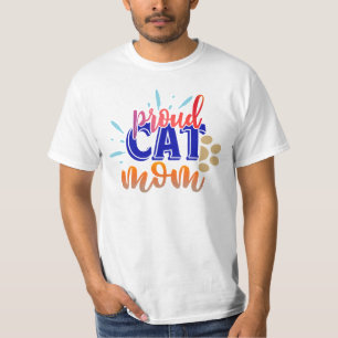 Camiseta Orgullosa Mamá de Gato