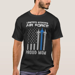 Camiseta Orgullosa mamá de la Fuerza Aérea de Estados Unido