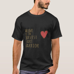 Camiseta Orgullosa Mamá De La Más Valiente Guerrera Cong De