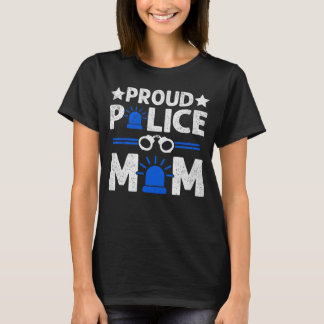 Camiseta Orgullosa mamá de la policía