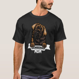 Camiseta Orgullosa Mamá de Leonberger Para Todas las Mamás