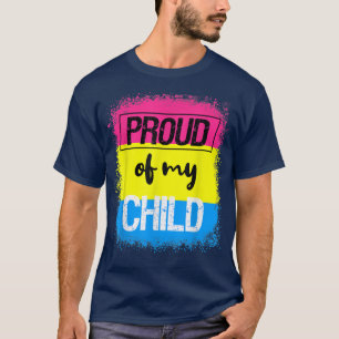 Camiseta Orgullosa mamá de mi hijo Bandera Pan Fun Panse LG