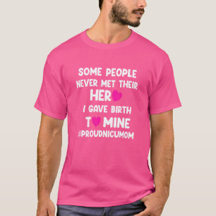 Camiseta Orgullosa mamá de NICU Micro Preemie Baby NICU Gue