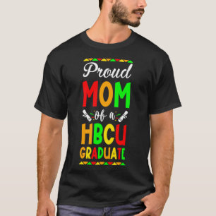 Camiseta Orgullosa Mamá De Un Graduado De La HBCU3