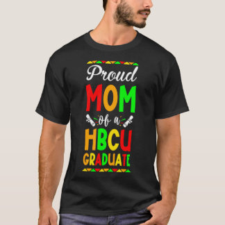 Camiseta Orgullosa Mamá De Un Graduado De La HBCU3