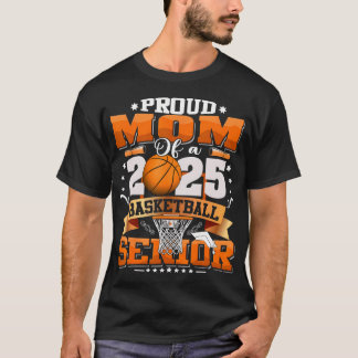 Camiseta Orgullosa Mamá De Un Graduado Superior De Balonces