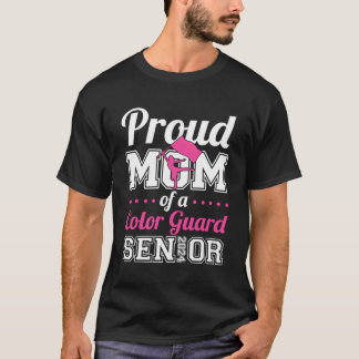 Camiseta Orgullosa Mamá De Un Guardia De Color Senior 2024
