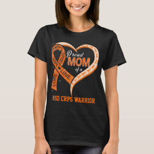 Camiseta Orgullosa Mamá De Un Guerrero De RSD CRPS