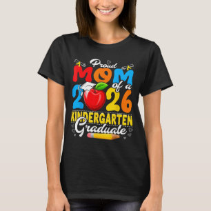 Camiseta Orgullosa mamá de una graduada de jardín de infant
